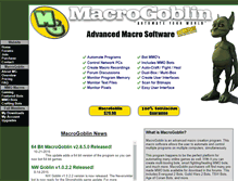 Tablet Screenshot of macrogoblin.com